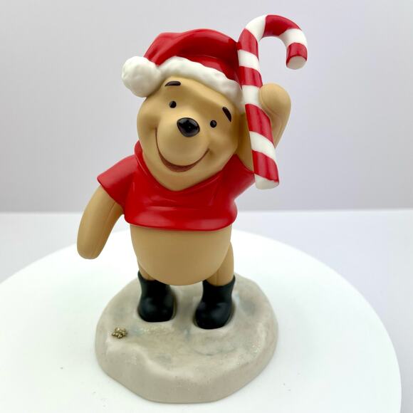 Pooh & Friends Christmas Figurine, Wishing you the Sweetest Holiday Ever #300750 - Picture 1 of 11